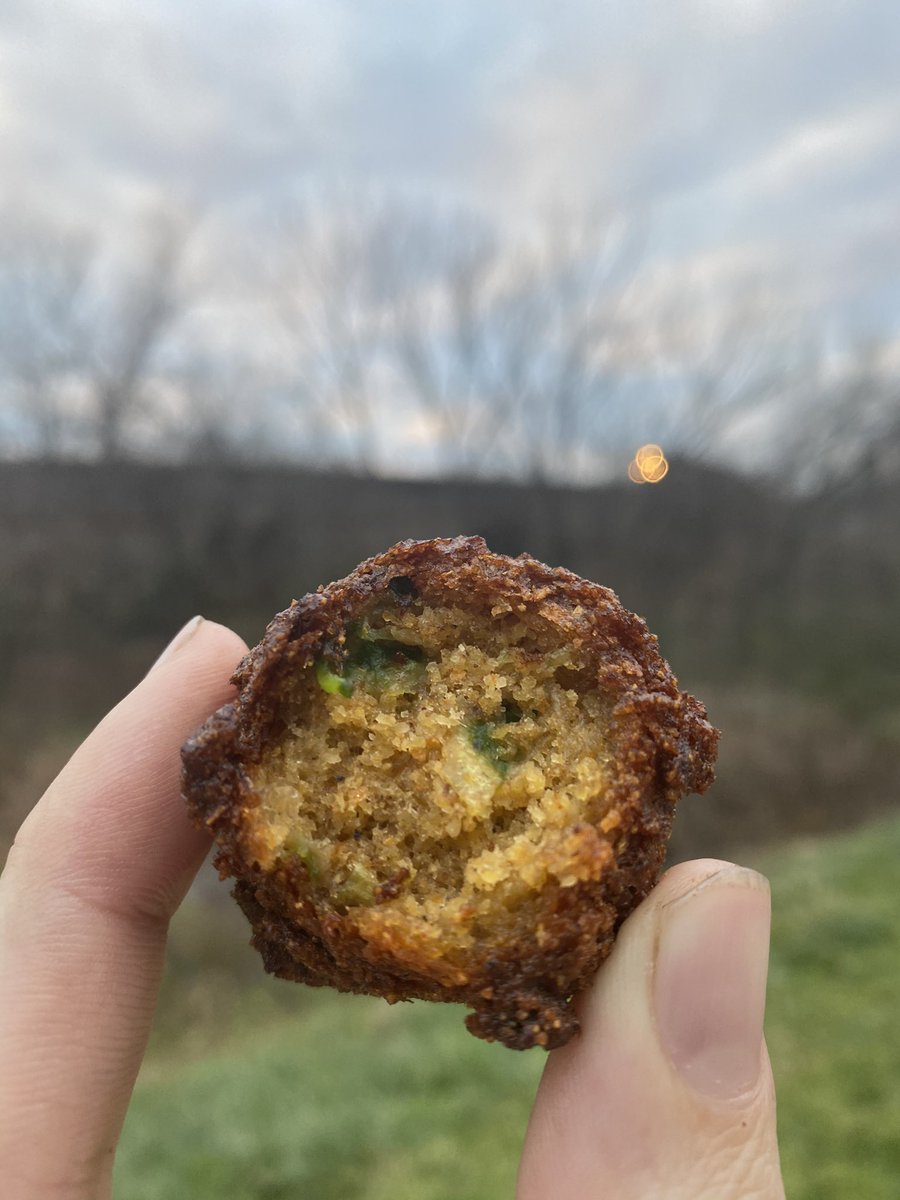 Sweet Heat Hush Puppies and more tonight from 5-9 at Hatch Kitchen! Ordering and details at 1115mobilekitchen.com 🌱