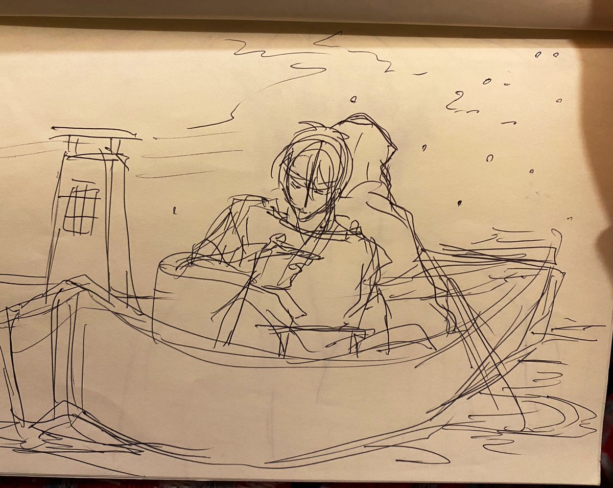 使いかけの落書き帳発掘。
2枚目のやつちゃんと描き進めたいな 