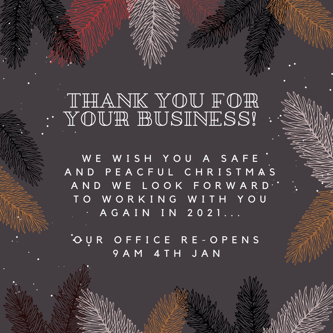 What an unusual and crazy year but we ended on a high! Our team are taking a well earned rest &amp; we look forward to serving you again in 2021! #manufacturing #engineering #facilities #welding #sitesafety #healthandsafety #storagecabinets