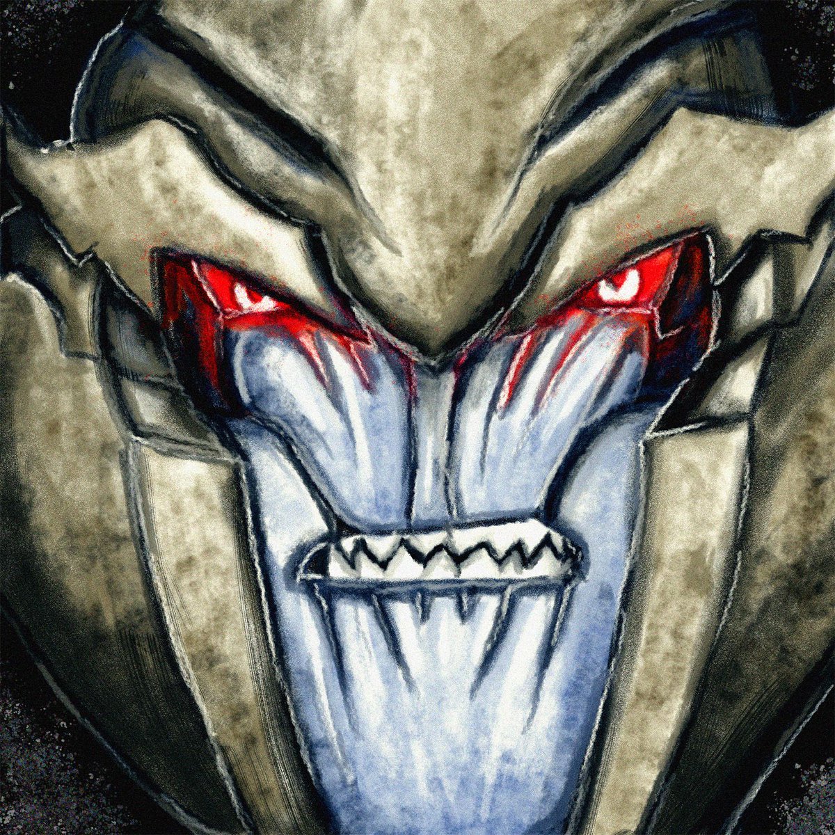 StephenRBerg's tweet photo. "Few things of value come without a price". Megatron (from Transformers: Prime) painted with Adobe Fresco.
#transformers #megatron #coderart #adobe #fresco https://t.co/XCCESWapXv