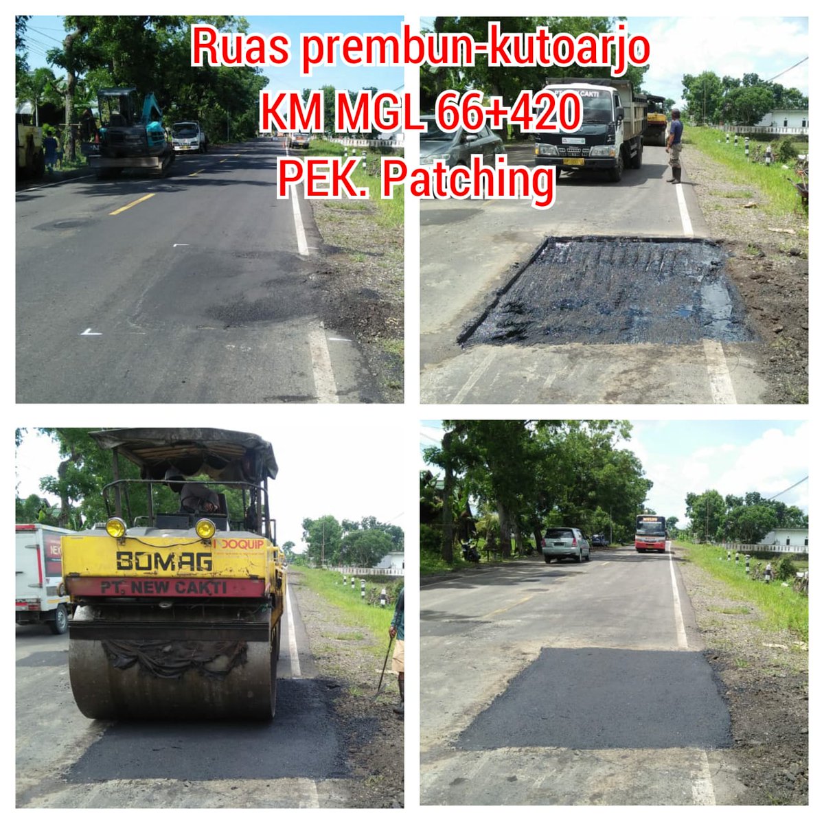 Penanganan kerusakan jalan ruas jalan lintas selatan di kabupaten Banyumas, Kebumen dan Purworejo
<a href="/bpj_magelang/">BPJ Wil Magelang #JalanCantik #JatengGayeng</a> <a href="/bptj_cilacap/">BPJ Wilayah Cilacap #JalanCantik #JatengGayeng</a> @dpubmckjateng @bbpjnjatengdiy <a href="/ganjarpranowo/">Ganjar Pranowo</a>