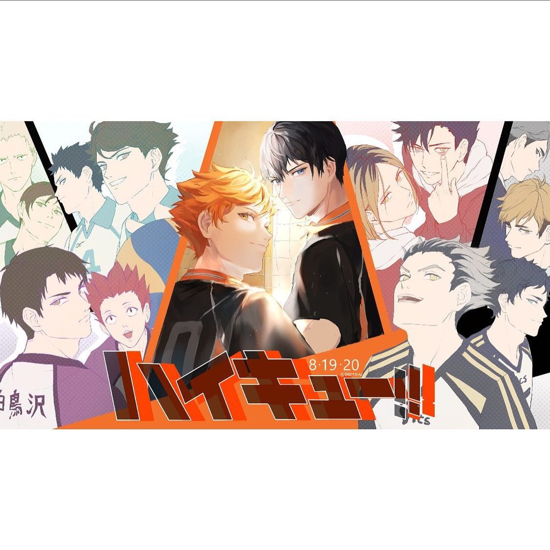 flashcode007's tweet image. Thanks for haikyuu in season 4
Art by: instagram.com/oretsuu?igshid…
#Haikyuu #kageyamatobio #Hinata #oikawa #kuroo #miyatwins #bokuto