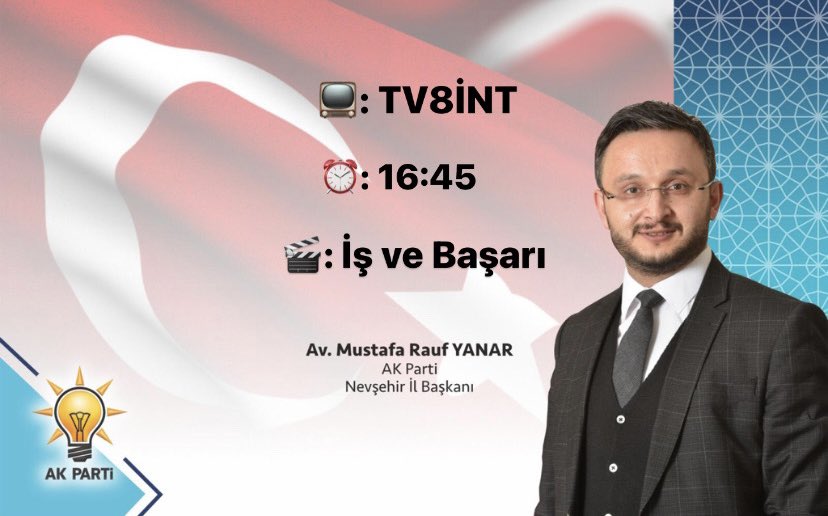 Bugün TV8İNT Ekranlarındayız 🎬📺..

🕰 16:45’de Tv8 İnt’de “İş ve Başarı” programına konuk olacağız , izlemeniz dileğiyle , iyi seyirler ☺️..