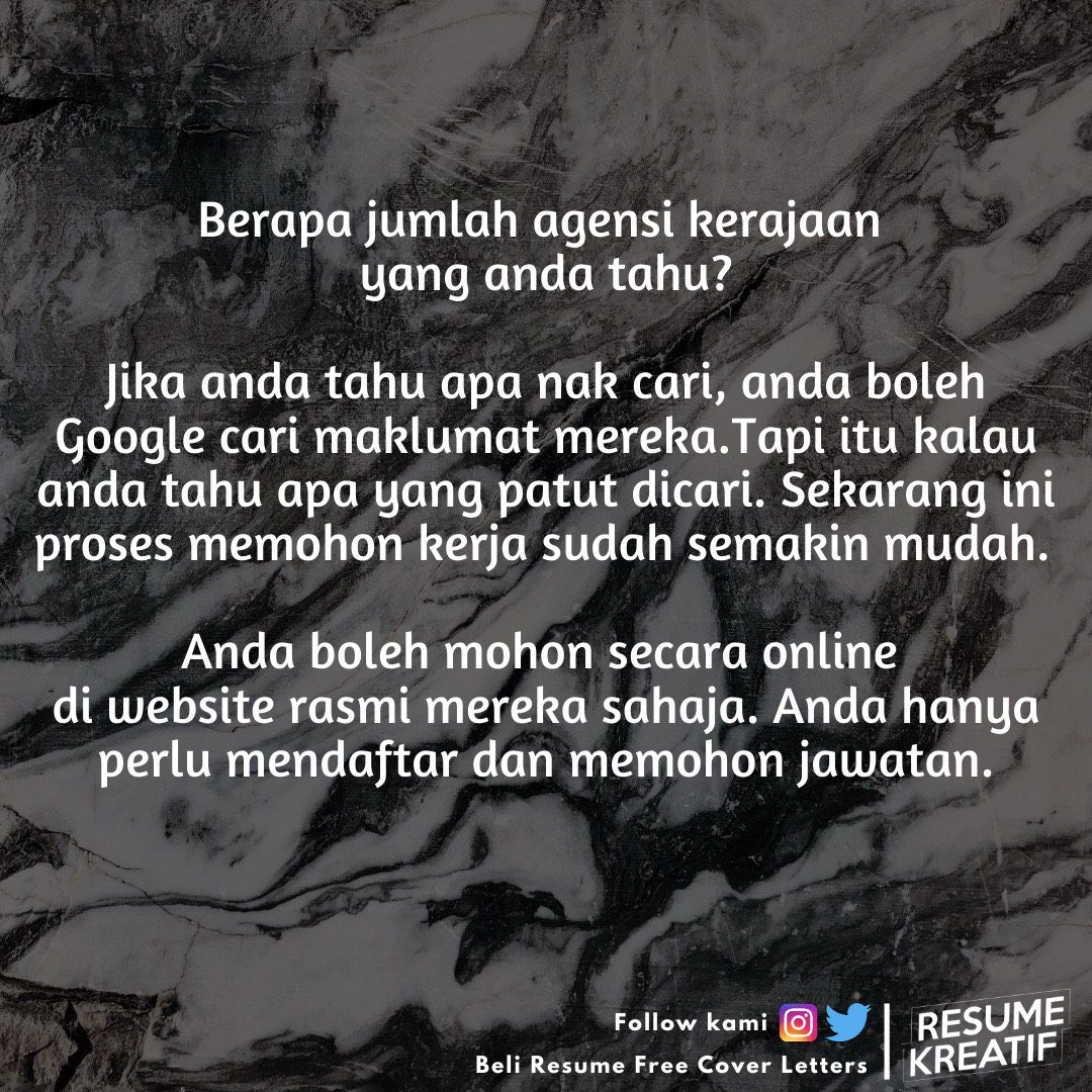 freshgradkerja's tweet photo. Cara mohon kerajaan tanpa perlu melalui SPA https://t.co/c0vhMkeIkE