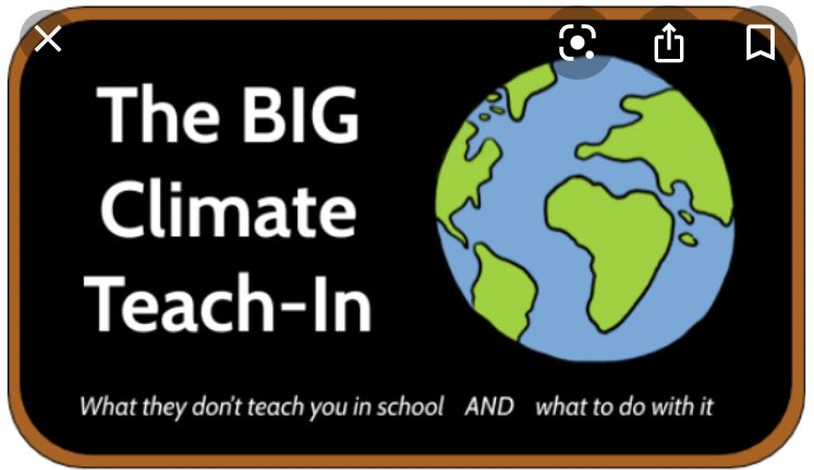 #7 Being inspired by incredible teachers who are trying to save our  by bringing teachers & students together to make Climate Breakdown & Loss of Nature a priority in education. I am humbled by their tenacity & unwavering determination. Thank you  @DrJessT_eco &  @geography_paul