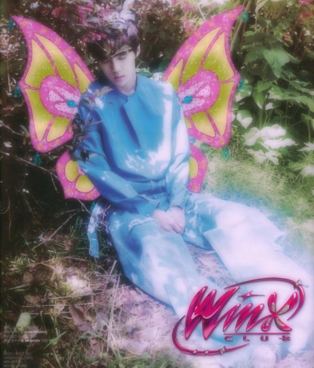 sehunfolder's tweet image. sehun the fairy of nature
