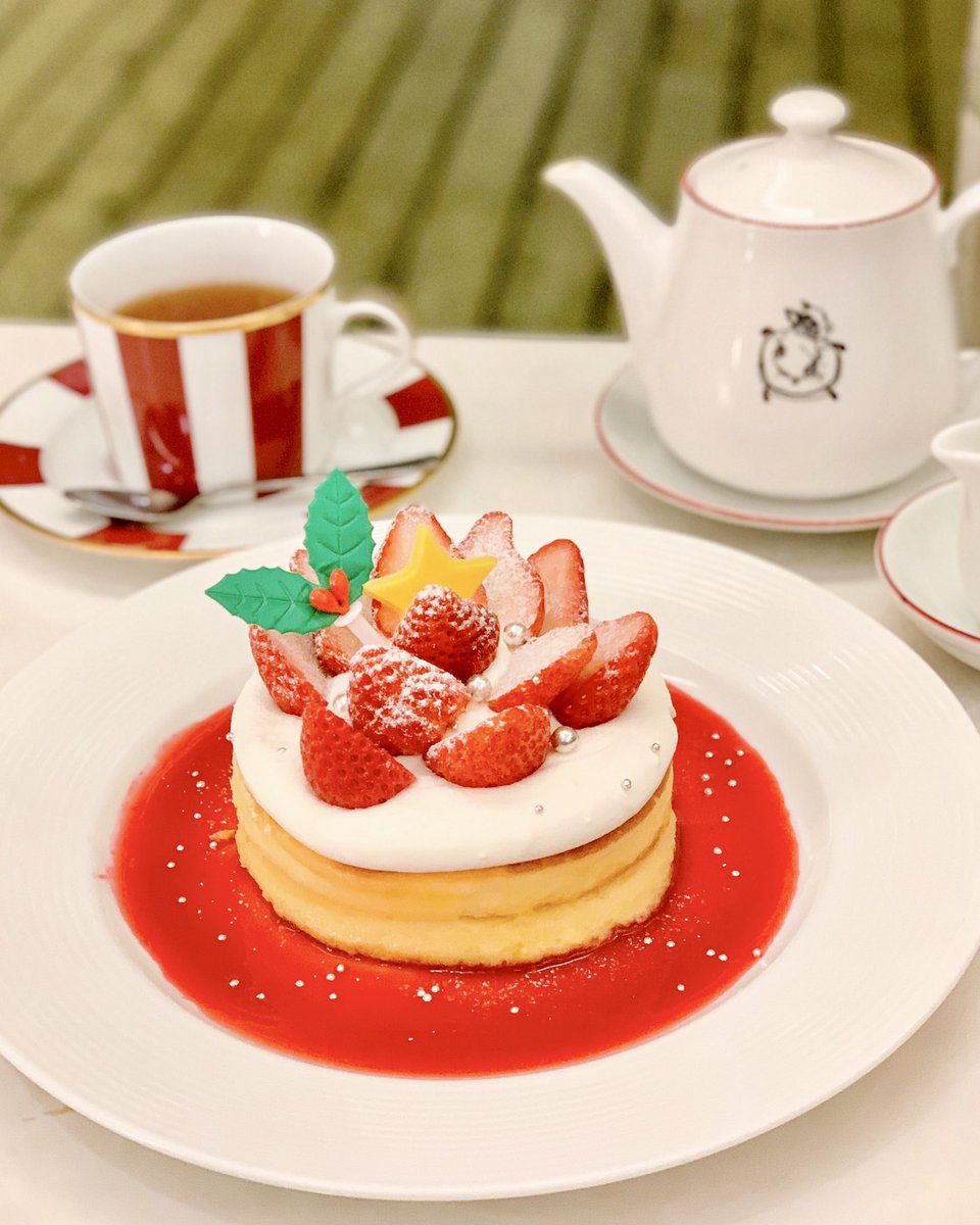 Mao على تويتر 久しぶりにルクアのラポーズでパンケーキたべた クリスマスパンケーキ