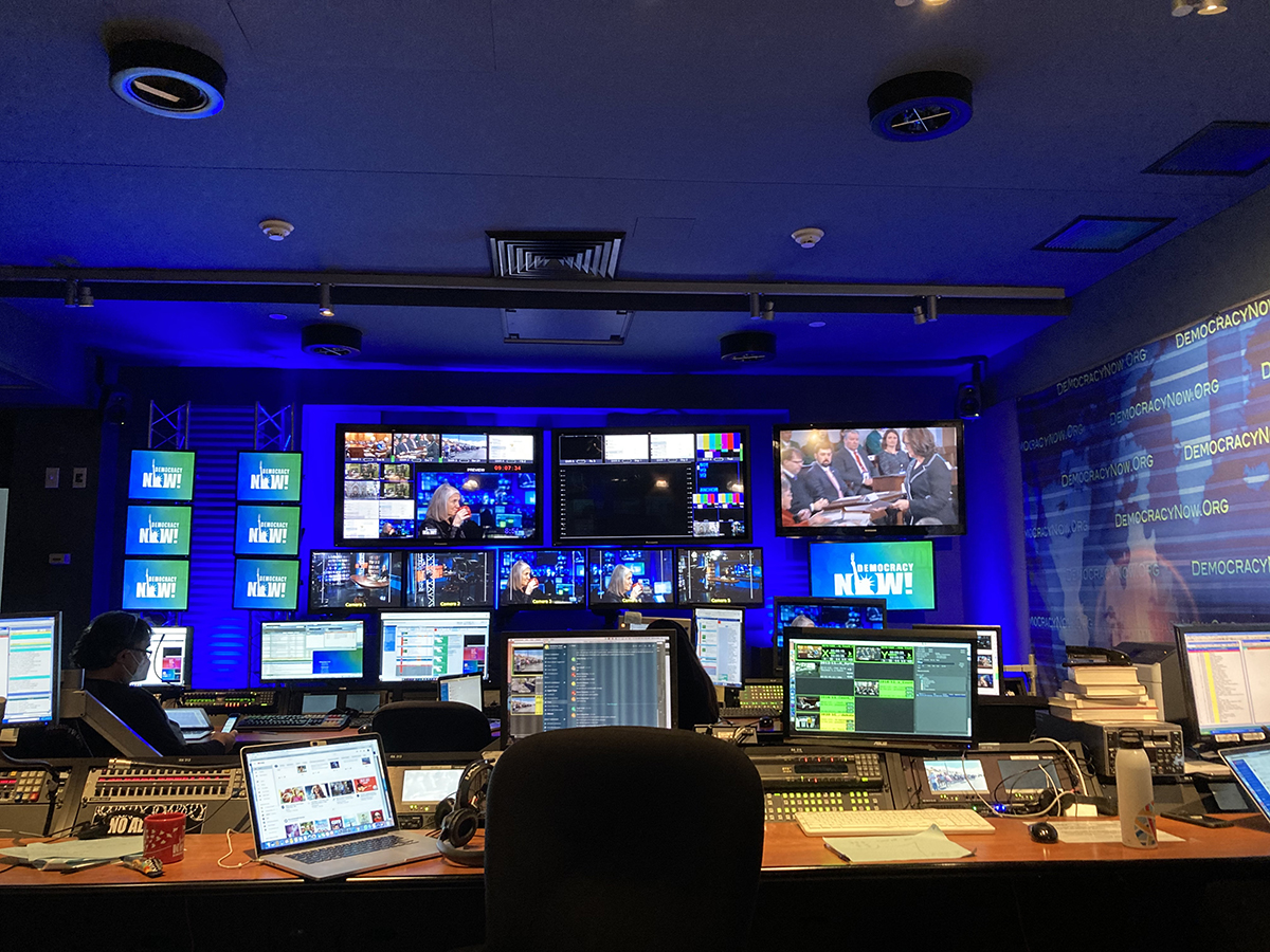 Democracy Now! is funded by you — not by the oil and gas companies when we cover the climate crisis, the weapons manufacturers when we cover war and peace, or Big Pharma when we cover the pandemic. But we need your help! Can you make a donation today? bit.ly/3mtVQyC