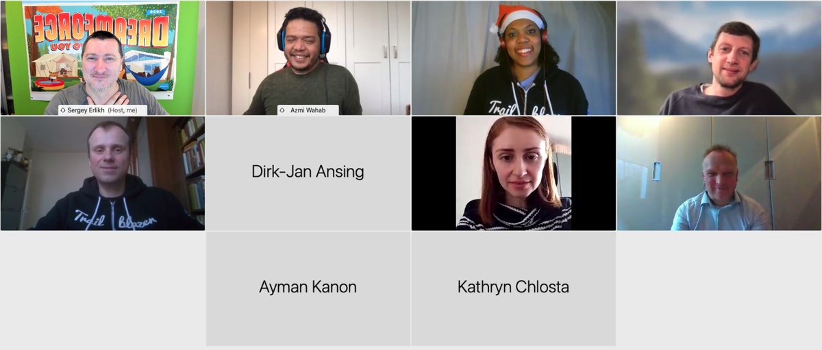 Fantastic Global Salesforce Saturday. Amsterdam and Den Haag Salesforce Saturday user groups united! We enjoyed laughs, ideas, support and best of all "connection". 
#DreamTX #dreamforce #globalsalesforcesaturday