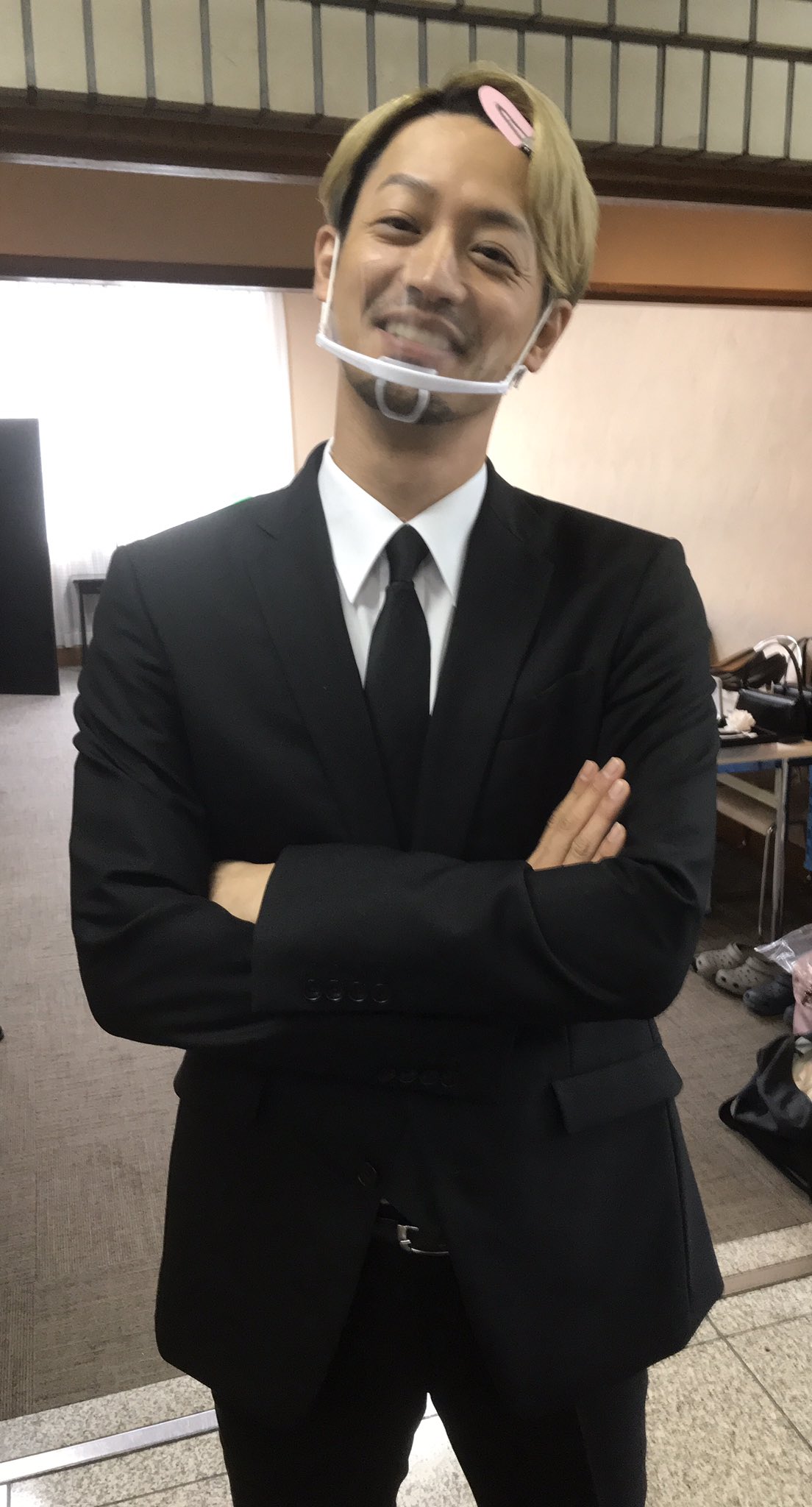 竹財輝之助 公式 お もうすぐ ノースライトですよ 撮影直前の輝氏 スタッフ T Co Zko0pdh2jf Twitter
