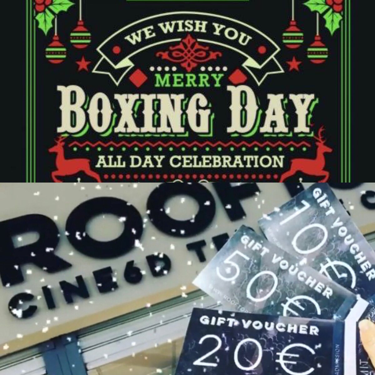 Are you prepared? Last minute gift idea, how about Rooftop Lanzarote Gift Vouchers! Available now, contact info@rooftopbiosfera.com 🎄💫🥂#MerryChristmas2020