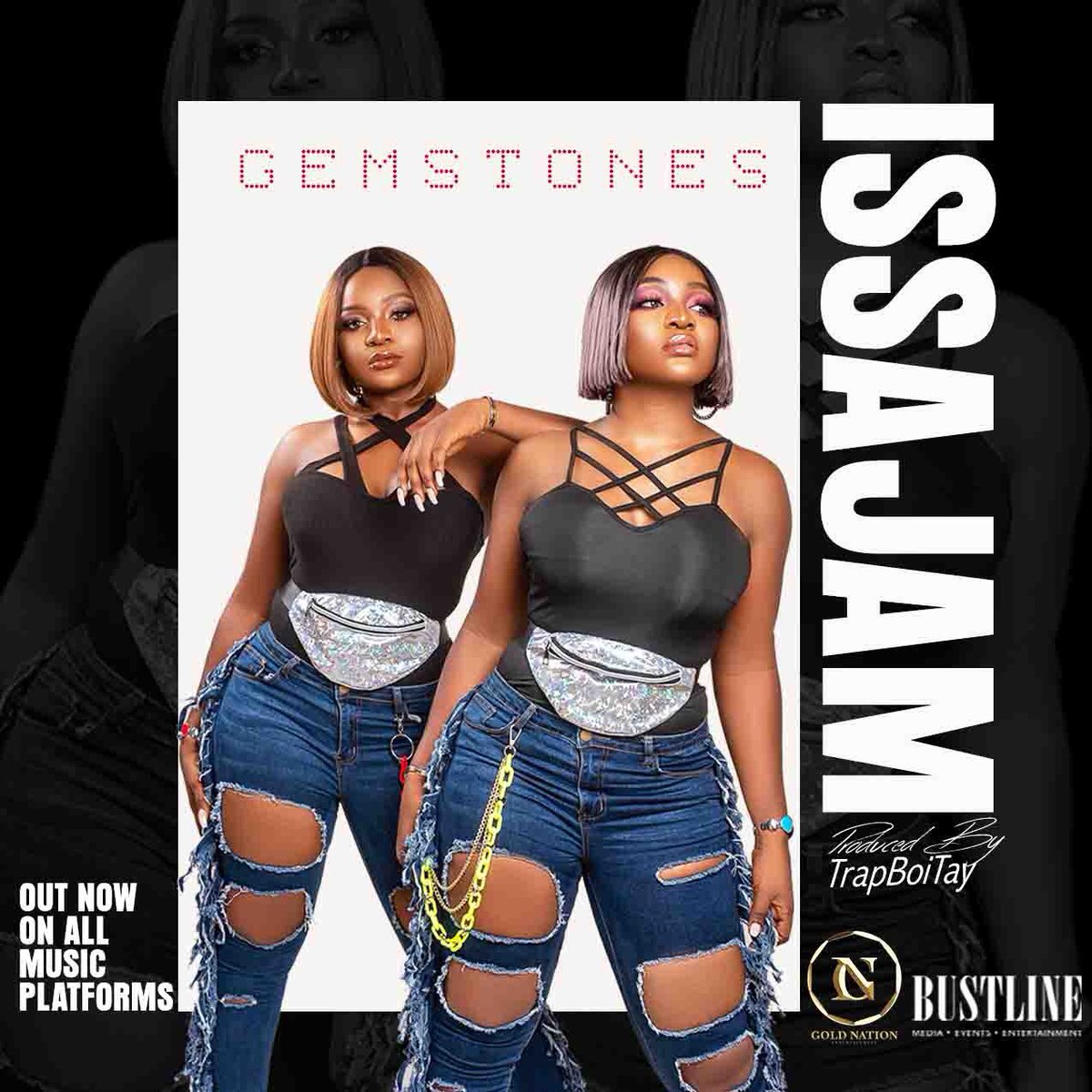 Off_Gemstones's tweet photo. Guess what, Gemsquad!!

“ISSAJAM” by Gemstones, is OUT NOW! Link in our bio’s!!!
💃🏽💃🏽💃🏽💃🏽💃🏽💃🏽💃🏽💃🏽💃🏽💃🏽💃🏽

You can stream and purchase on all major digital streaming platforms!!! 
Produced by @TRVPBOITVY 
Mastered by @citymonstar 
#IssajambyGemstones #GemstonesIssajam #Issajam https://t.co/CkdRsliZy1
