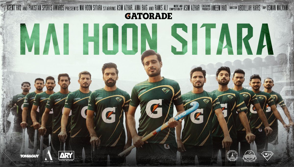 SportsAwardsPK's tweet photo. Pakistan's first sports anthem Mai Hoon Sitara is out.

Go watch it now!
https://t.co/mTjs31uo3S

#MaiHoonSitara 
#PSA21  #GatoradePSA21 #RespectTheSweat https://t.co/5EjQT7S9Z3