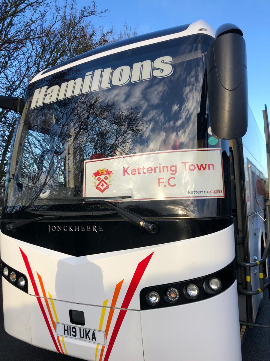 Good luck to The Poppies in the FA Trophy today at Ashton United 🏆 #UpThePoppies 🔴⚫