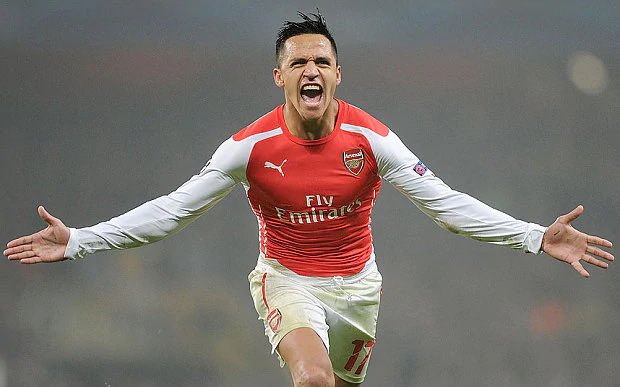 Happy birthday Alexis Sanchez This man was never the same after he stopped wearing skin-tight Puma shirts   