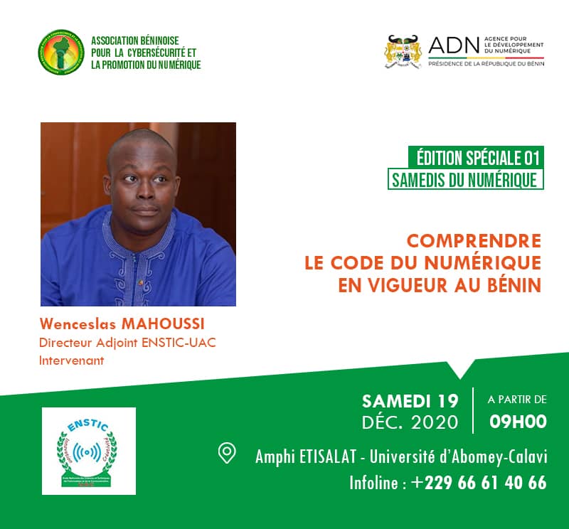 abc_pn's tweet photo. La question des injures sur les réseaux sociaux a été aussi abordée lors de ce Samedi du Numérique. Mr Wenceslas Mahoussi nous rappelle que la liberté d'expression n'est pas synonyme d'avoir le droit d'injurier une autorité en ligne. #CodeduNumerique229 https://t.co/cq4Zxx5xZm