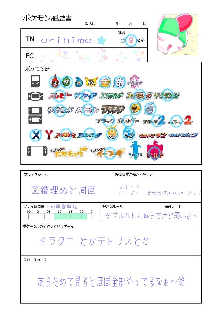 Orihime ォリヒメ お絵かき修行中 Himeori1 Twitter Orihime ォリヒメ お絵かき修行中 Himeori1 Twitter
