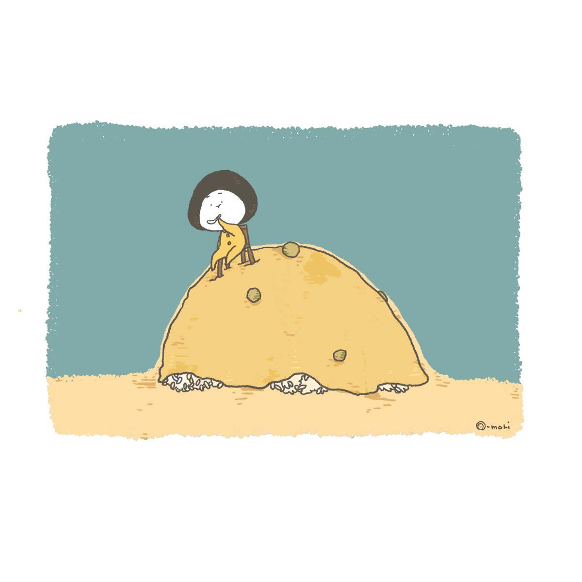 ド直球に言いますがフォローしてください 素朴で可愛い絵を目指して書いてます おおもりのイラスト