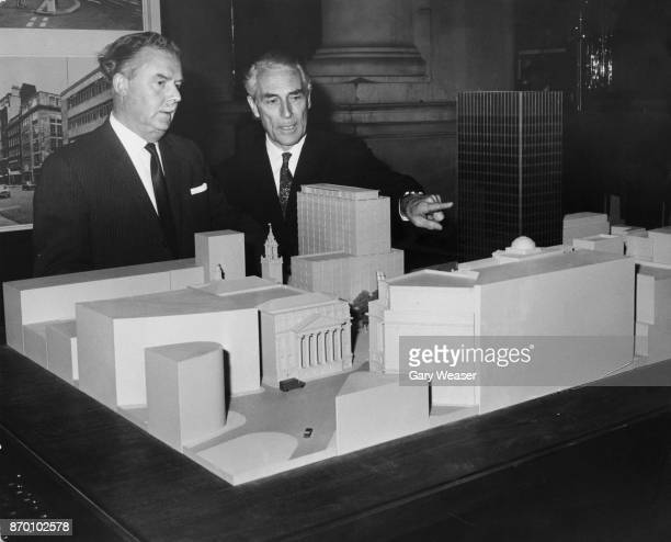 The 700 acre site, designed by the 29yr old William Holford was transformed from boggy land using colliery waste. Holford was a key figure in 20thC urban planning: a member of the panel that selected Lúcio Costa's plan for Brasília + he worked on the plans for Durban & Canberra