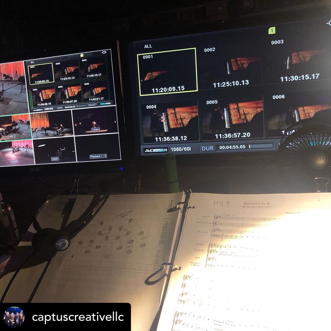 funkybodunky's tweet photo. What a joy to once again work w/@grsymphony this week @vanandelarenagr to record the #pathwavesgr “Marcelo Plays & Conducts” concert avail to stream in January, 2021.
https://t.co/jeON6Q7WbB
#eventprofs #virtualconcerts #virtualevents #grsymphony @captusCreative https://t.co/Dt1iE1x5Ok