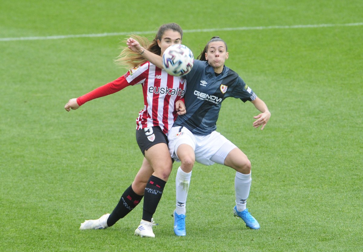 ⚡️FINAAAAAAL 
💥PUNTAZO en Lezama!!!

Seguimos GUERRERAS 💪

<a href="/AthleticClub/">Athletic Club</a> 0 - Rayo Femenino 0

#VamosRayoFemenino