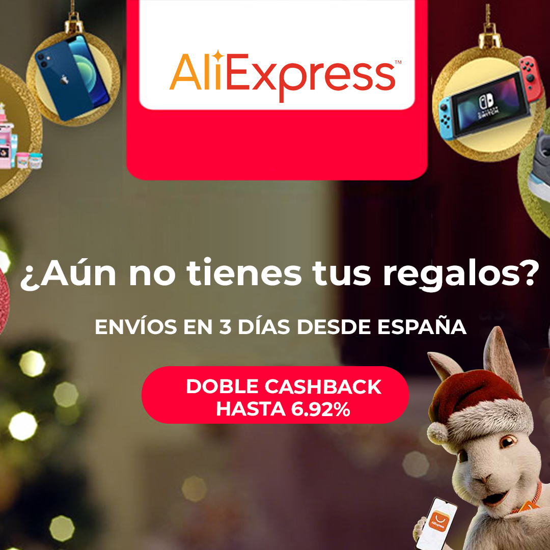 fulltip's tweet image. Estas #navidades, encuentra el regalo perfecto en #AliExpress aprovechándote de sus ofertas!
Y recuerda que en Fulltip te damos el doble de #cashback para que puedas #ahorrar aún más 👏