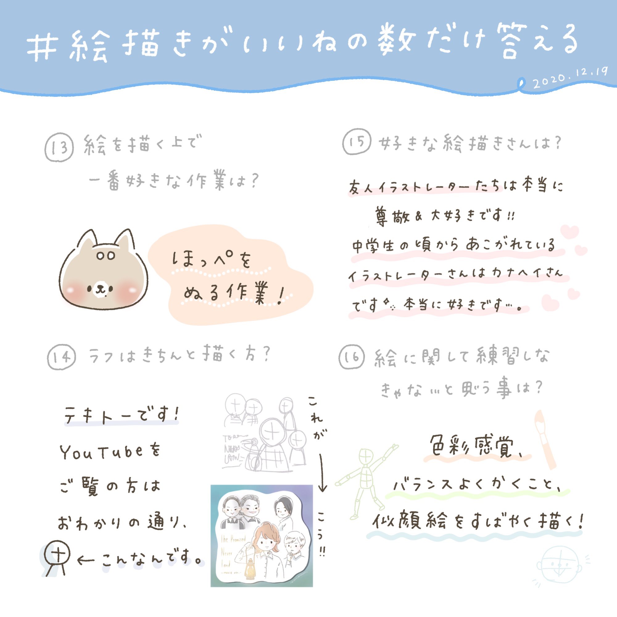 Uzivatel しろくまななみん 2 18 新刊出たよ Na Twitteru カナヘイさん Kanahei はわたしの永遠の憧れです 中学生のころ地元のツタヤでイラストブックを買ったのを今でも大切にとってあります 絵描きがいいねの数だけ答える T Co Ytyanxlhcs