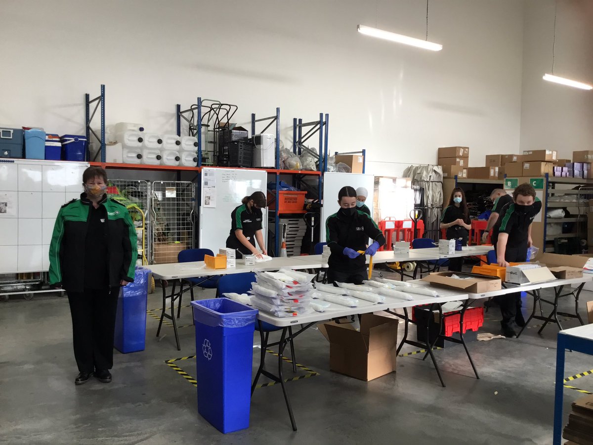 #mysjaday Fantastic work by logistics here in Bridgewater. Also great to see Cadets involved in this vital work. Thank you <a href="/marksquires6/">mark squires</a>