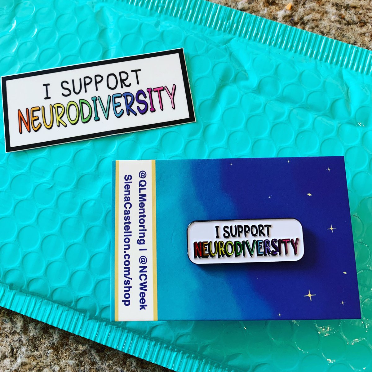 I got a fab new badge from @QLMentoring. Bet ya wish you had one too, don’t cha. #Neurodiversity #RaisingAwareness