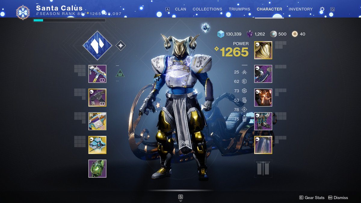 kasuv's tweet photo. @Bungie @A_dmg04  Me on my way to give cookies to Eramis, as everyone deserves some cookies this #Dawning2020 

#BeyondLight https://t.co/R2Yl1BmjM1