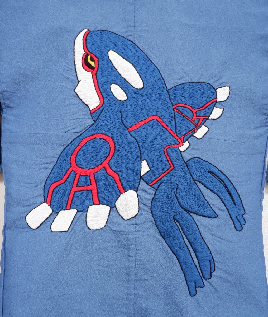 もう神の域 推しポケモンを自分で刺繍してリメイクした羽織がクオリティハンパなさすぎる件について Togetter