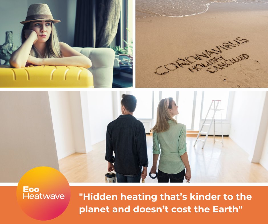 If you're one of the many Brits that have decided to invest your holiday spends in a bit of home improvement then now might be the time to look at our amazing low cost hidden heating system.  ecoheatwave.com #hiddenheating #moneysaving #homeimprovement