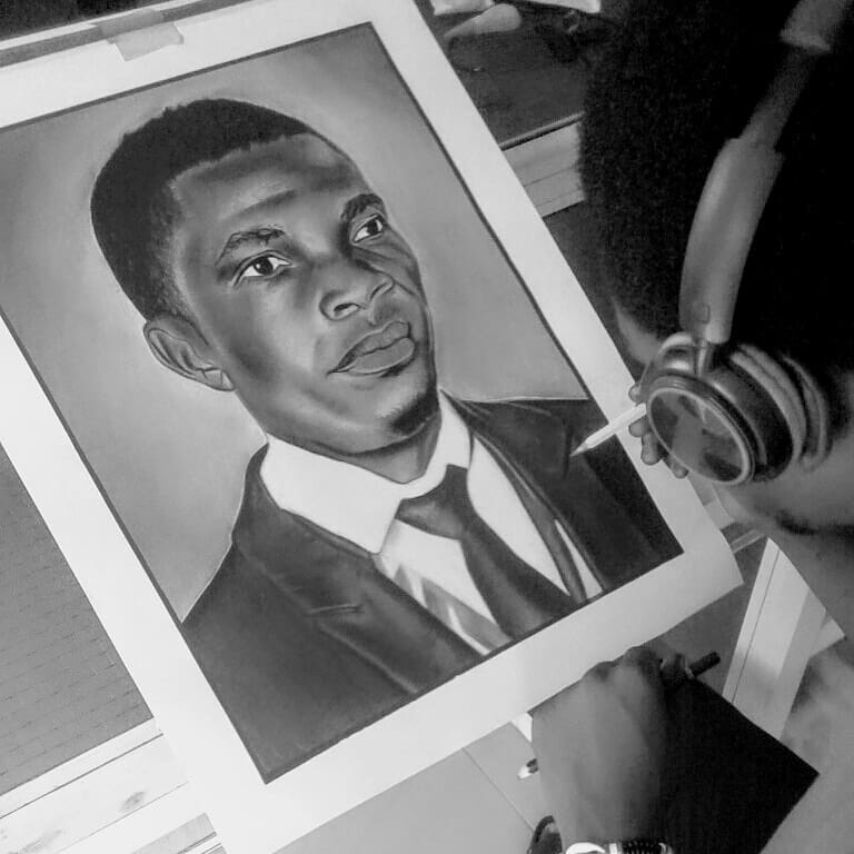 Kuami Art on Twitter pencil drawing by kuami Art please