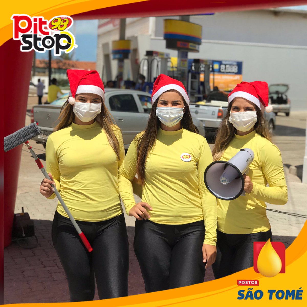 98FMNatal's tweet photo. Hoje é dia de #PitsStop98 na inauguração do Posto Ipiranga, um lugar completo esperando por você! Passe por aqui e aproveite as grandes vantagens de abastecer com combustível de alta qualidade Ipiranga. Av. José Mário de Farias, vizinho a Potiguar Honda, em Touros. https://t.co/OSdBKbWxDk