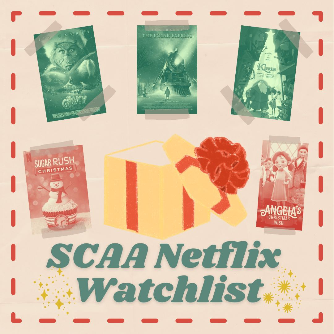 SCAAOfficial's tweet photo. 🌟 6 DAYS BEFORE CHRISTMAS 🌟

What are your plans this holiday season? How about a movie marathon? As our first gift to you, here are 5 shows in Netflix that we recommend to get you in the Christmas spirit! https://t.co/Cz6rsgLPwl