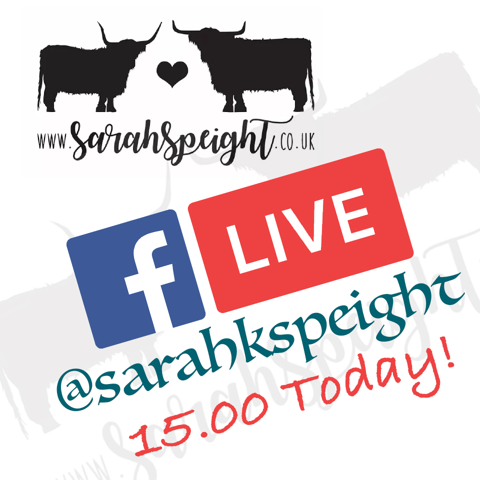 Follow us on Facebook for our live event! @sarahkspeight 🐂
facebook.com/sarahkspeight 

We will be sharing  some of our products and answering your❓ 

#FacebookLive #HighlandCows #ShopLocal #SpendLocal #SarahKSpeight #Takeover #ChristmasDelivery #ChristmasGiftIdeas
