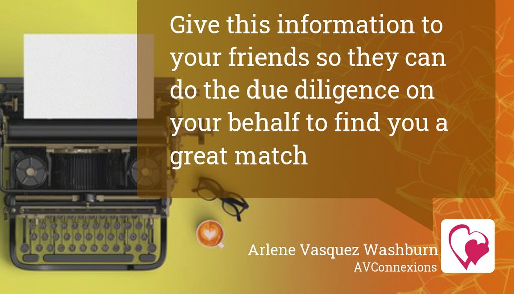 Whether it be religion, family values, trustworthiness, and others.

Read the full article: 7 Keys to Getting a Great Setup Like Meghan Markel!
▸ lttr.ai/ap59

<a href="/arlenewashburn/">Arlene Washburn</a>

 #SingleWomen #CriticalCoreValues #BlindDates #BlindDate #GreatMatch #FamilyValues