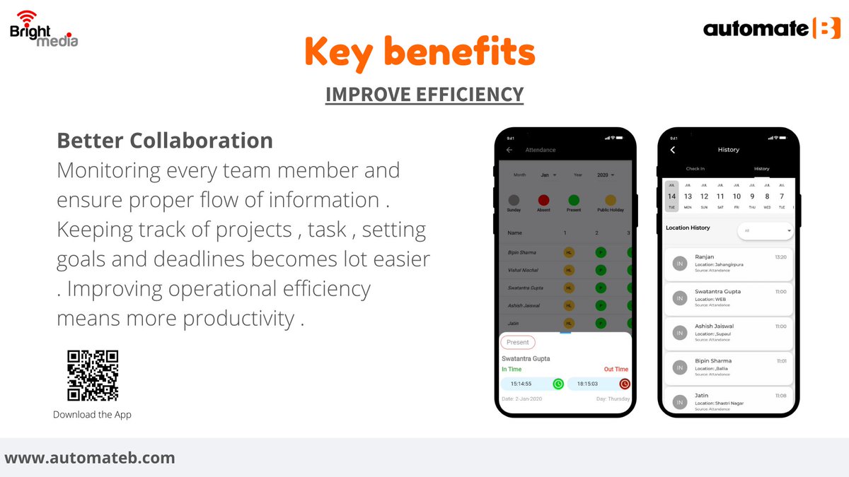 Brightmedia4u's tweet photo. automateb: Revolution in Workforce Management
Download Free https://t.co/QTyFkrFDT5
#Customer_Service_Tracker #Leave_Tracker #Compliance_Period_Tracker #Task_Check #Task_Management #Employee_Management #Project_Management #Client_Management https://t.co/vMcie8hF0l