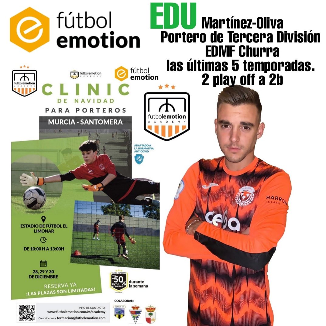 edutakone's tweet photo. Nuevos proyectos, nuevos retos, nuevas metas, vamos con todo de la mano de los mejores, plazas limitadas!!! @Diego_Segado @futbolemotion ⚽️⚽️⚽️⚽️⚽️🧤🧤🧤🧤 https://t.co/q9dLc8rffJ