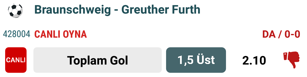 BahisYasal's tweet photo. Canlı 🔥⚽⚽⚽🔥

Takip >> @BahisYasal 🔥⚽

#iddaa #livebet #misli #bilyoner  #nesine #tuttur #bahis #CanlıBahis #iddaatahmin #canlıiddaa #canli #kupon #Bitcoin #cumartesi #Exxen #Konusanlar https://t.co/x7FUpqMJ6p
