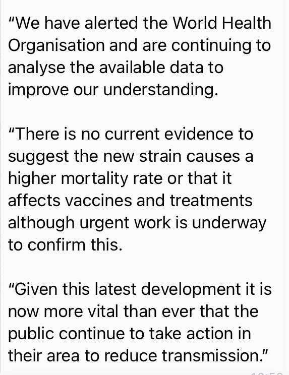 Whitty statement in full