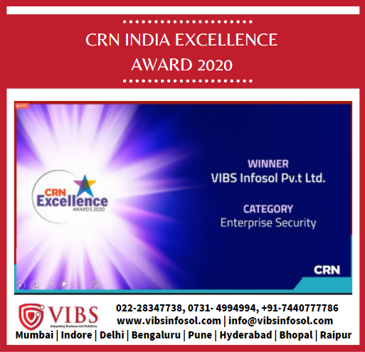 vibsinfosol's tweet photo. Thank you CRN and Indian Express Group for this special recognition, we would like to dedicate this award to team VIBS.
Special thanks to our esteemed customers and vendors for always trusting us.
#CRN  #IndianExpress #EnterpriseSecurity #cybersecurity #cloudsecurity #VIBSteam https://t.co/2EsP7IqS1h