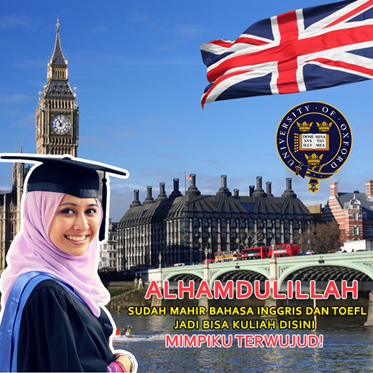 🔥 LANCAR BAHASA INGGRIS
DALAM HITUNGAN HARI⌚

Belajar BAHASA INGGRIS dan TOEFL kini lebih dari ASYIK!
Tanpa Harus Keluar Rumah🏠
Tanpa Kursus, Les / Privat 👩‍🏫
Tanpa Biaya Bulanan 💰

Penasaran kan?!
TESTIMONINYA !!

KLIK : promosiig.com/inggristoefl2