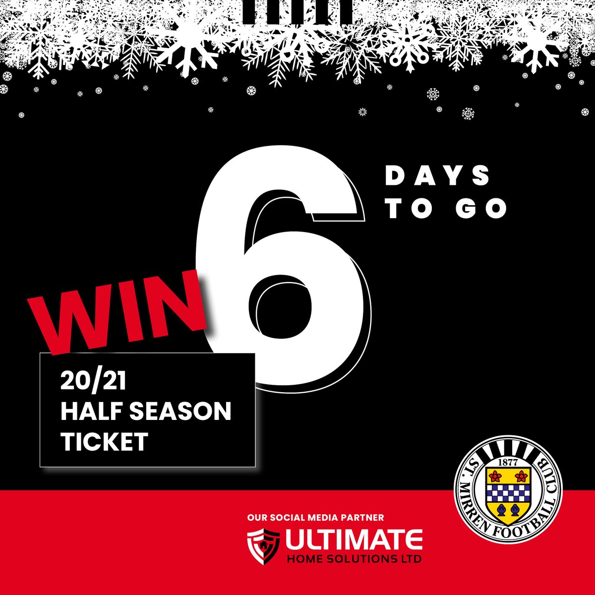 Our next giveaway is here‼️

RT this tweet for a chance to win a free half-season ticket.

#12DaysOfChristmas