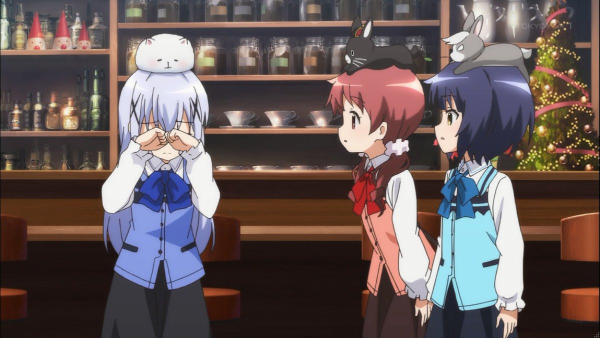 ご注文はうさぎですか Bloom 第11話 感想 七色の制服で華やかなラビットハウス お客さんラッキー ページ 5