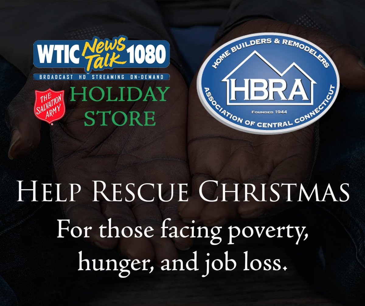 There are fewer Red Kettles to help the most vulnerable, support is needed more than ever. Would you please consider making a donation to #RescueChristmas?                        Click here 👉tinyurl.com/HBRACentralCT