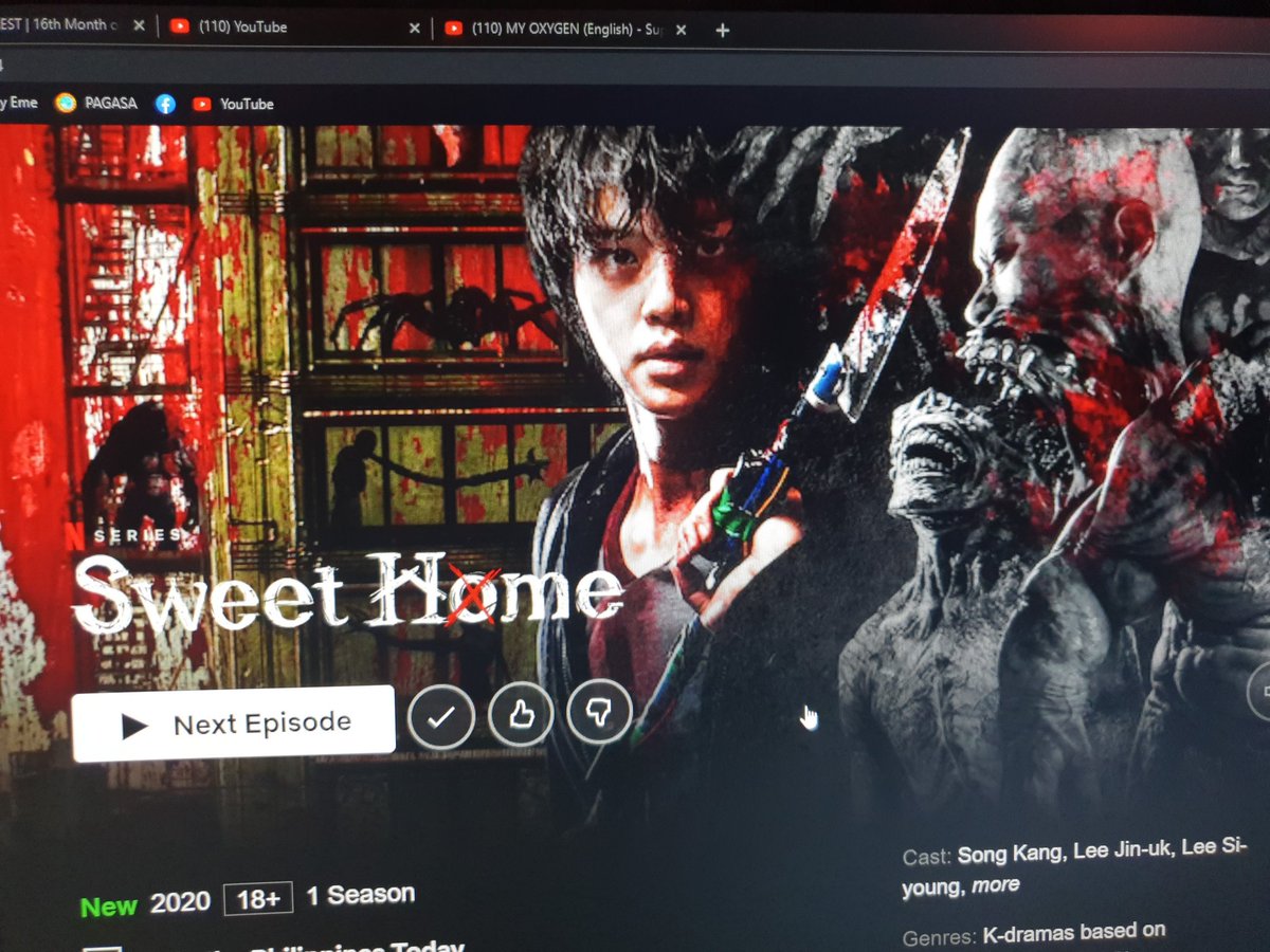 PozAxel's tweet photo. @pozioutlook Ganda yan! Neflix party tayo ng Sweet Home. Gusto ko may kasabay manood. Hehe. Need lang desktop or laptop. https://t.co/j2pYg0yi4H
