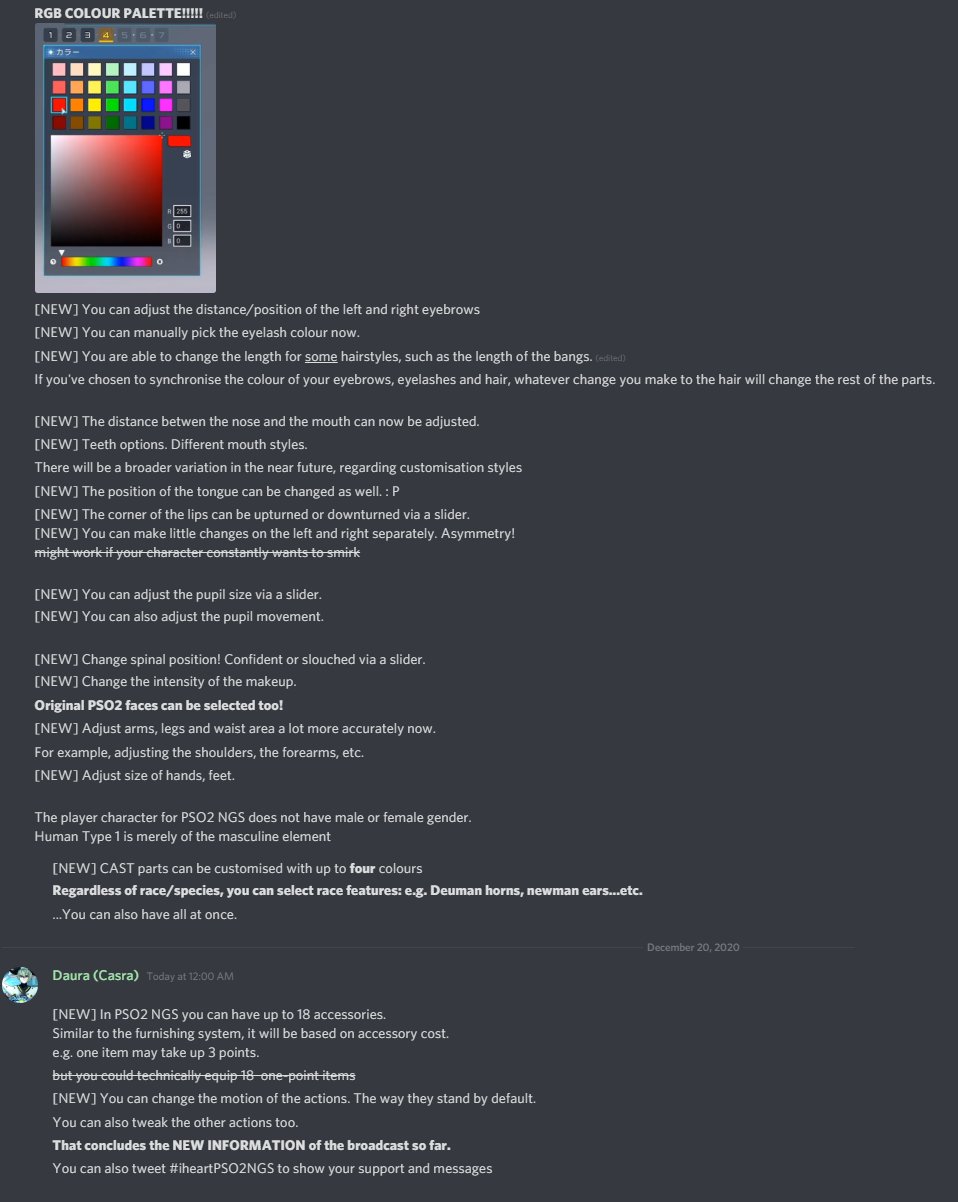 Artistdaura Pso2ngs Art Commissions Returned With Some Pso2 Ngs Broadcast Notes Hopefully This Gives A Nice Overview Pso2 Pso2ngs Phantasystaronline2 T Co Ulkhfppoqa