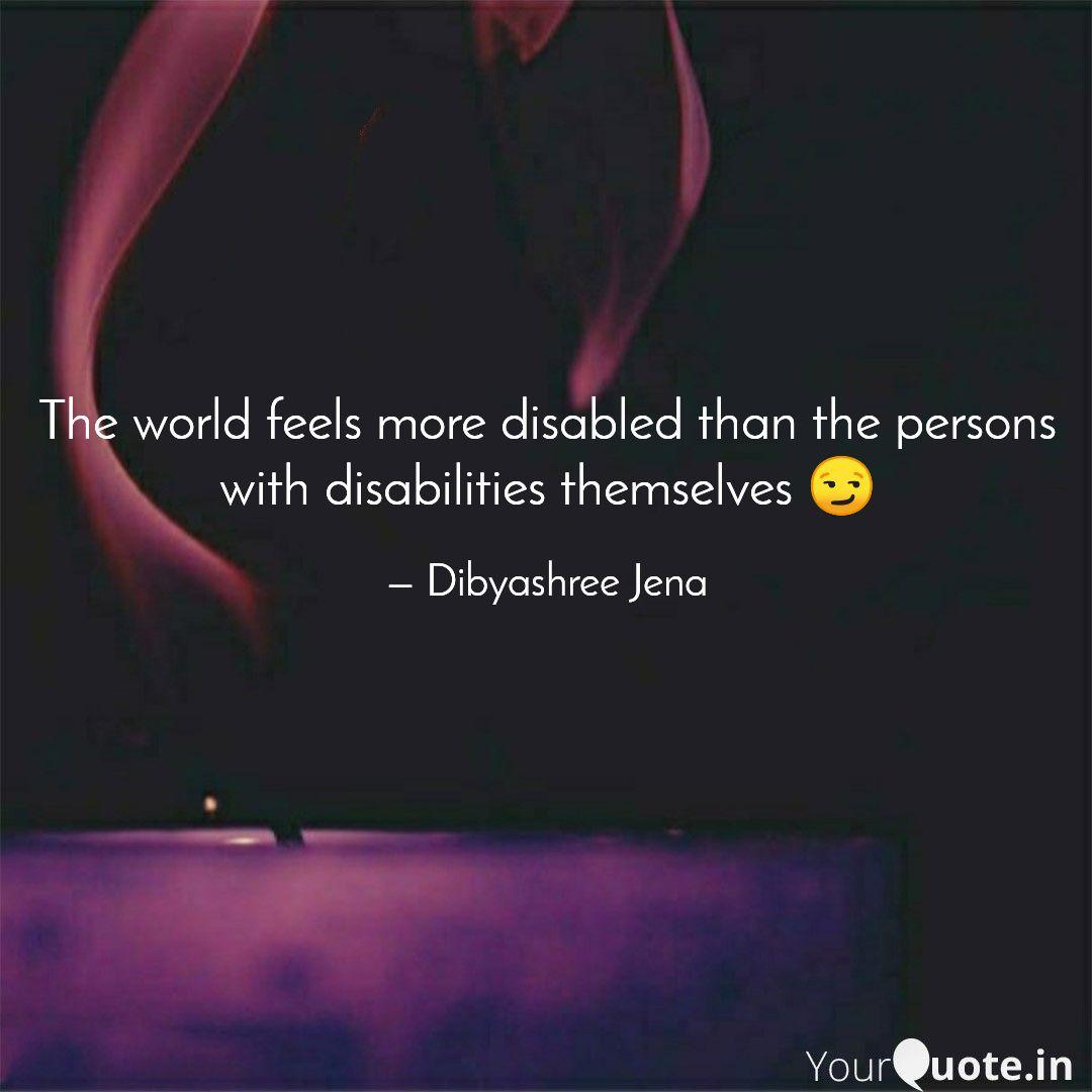 jdibyashree's tweet photo. #disability #apathy #apatheticworld #feelsorry #dibyashreepens https://t.co/f4mcqxOgBX