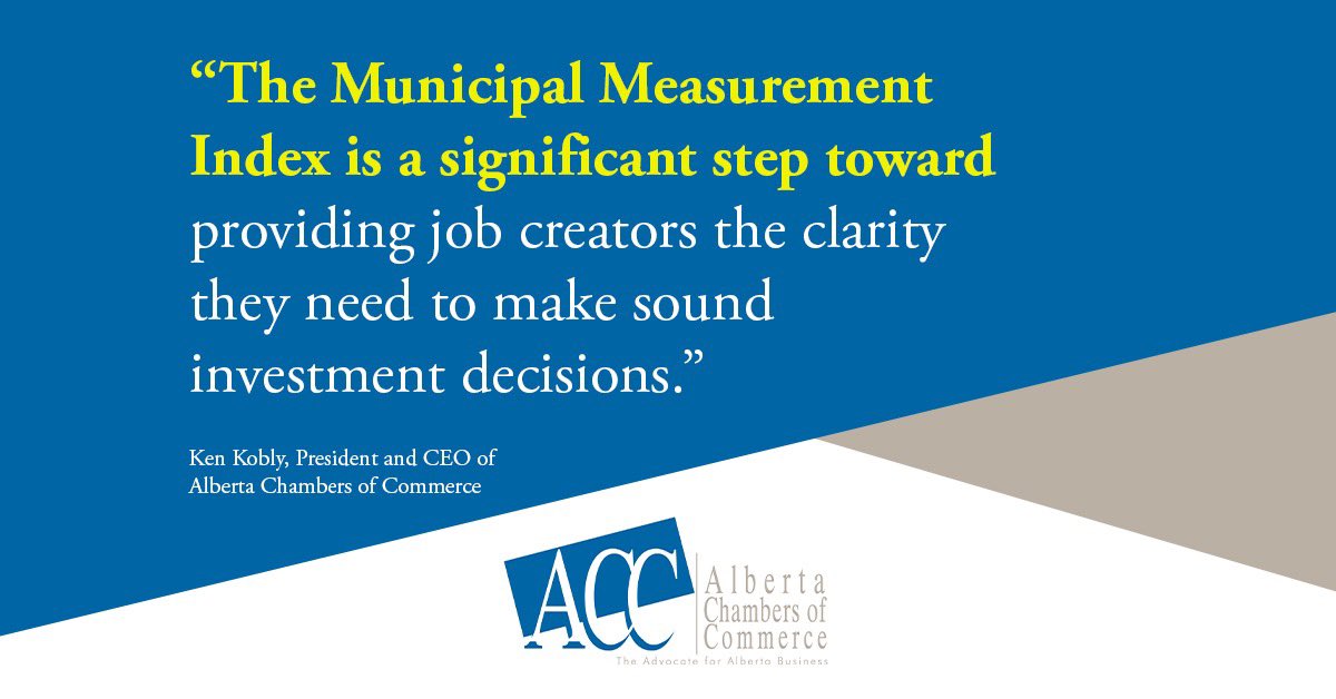 Alberta’s government is launching the Fiscal Report Card to improve local decision-making and help Albertans see how local governments spend their money. Thank you @albertachambers for the support. Read more: alberta.ca/release.cfm?xI…